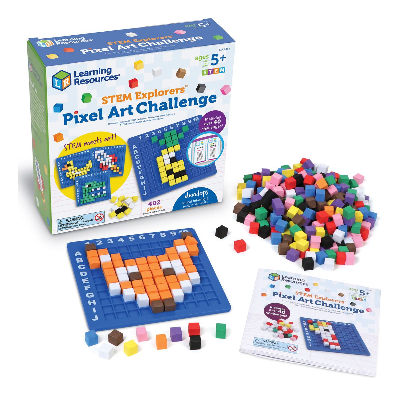 STEM Explorers Pixel Art Challenge
