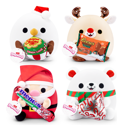 Snackles Christmas 14in Plush S1