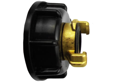 IBC 2 S60X6 Cap with 3/4 BSP Geka Type Fitting Hose Pipe Fitting Water Connector