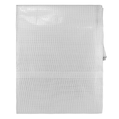 Clear M-Grade Tarpaulin 2m x 2m Waterproof Tarpaulin Cover Outdoor Ground Sheet