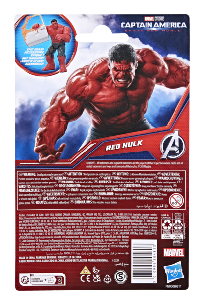 Marvel Avengers Epic Hero Series Captain America: Brave New World Red Hulk
