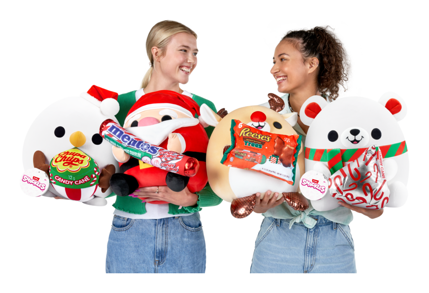 Snackles Christmas 14in Plush S1